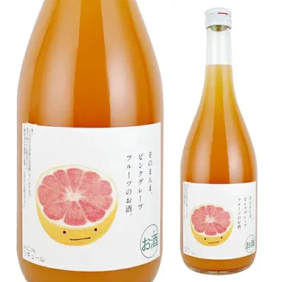 そのまんまピンクグレープフルーツのお酒
