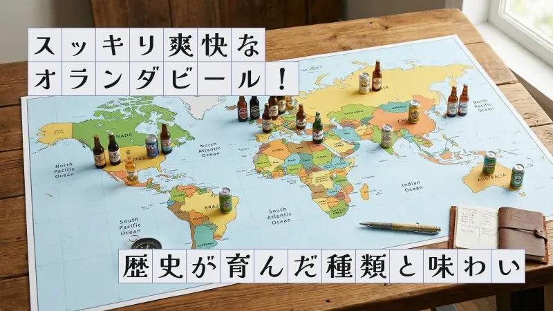 スッキリ爽快なオランダビール！歴史が育んだ種類と味わい